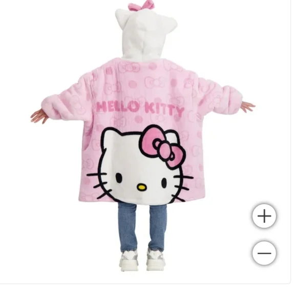 Character Kids' Wayy Big Hoodie, Disney , Hello Kitty, nwt OSFM